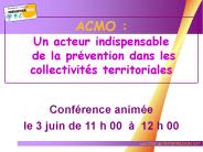 ACMO : Un acteur indispensable de la pr