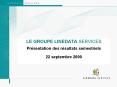 LE GROUPE LINEDATA SERVICES PowerPoint PPT Presentation