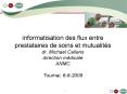 informatisation des flux entre prestataires de soins et mutualits dr' Michael Callens direction mdic PowerPoint PPT Presentation