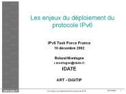 Les enjeux du d
