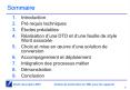 Sommaire PowerPoint PPT Presentation
