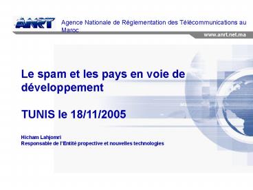 Titre de prsentation