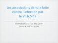 Les associations dans la lutte contre l PowerPoint PPT Presentation
