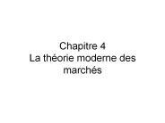 Chapitre 4 La th