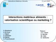 Interactions mat