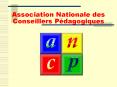 Association Nationale des Conseillers Pdagogiques PowerPoint PPT Presentation