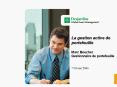 La gestion active de portefeuille Marc Boucher Gestionnaire de portefeuille PowerPoint PPT Presentation
