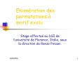 Enumration des permutations motif exclu PowerPoint PPT Presentation