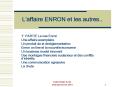 Laffaire ENRON et les autres'' PowerPoint PPT Presentation