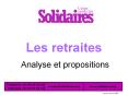 Les retraites PowerPoint PPT Presentation