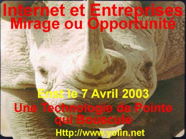 Aucun titre de diapositive