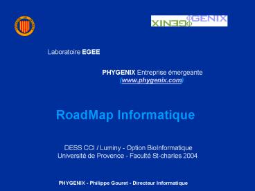 RoadMap Informatique
