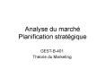 Analyse du march Planification stratgique PowerPoint PPT Presentation