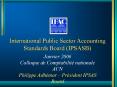 International Public Sector Accounting Standards Board IPSASB PowerPoint PPT Presentation