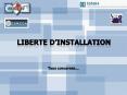 LIBERTE DINSTALLATION PowerPoint PPT Presentation