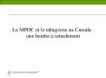 La MPOC et le tabagisme au Canada : une bombe  PowerPoint PPT Presentation