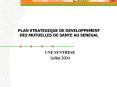 PLAN STRATEGIQUE DE DEVELOPPEMENT DES MUTUELLES DE SANTE AU SENEGAL PowerPoint PPT Presentation