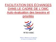 FACILITATION DES 