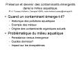 Prsence et devenir des contaminants mergents dans le milieu aquatique' M'H' TusseauVuillemin, Cemagr PowerPoint PPT Presentation