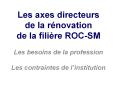 03_Renovation_de_la_filiere_de_formation.ppt PowerPoint PPT Presentation