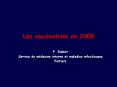 Les vaccinations en 2008 PowerPoint PPT Presentation