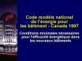 Code modle national de lnergie pour les btiment Canada 1997 PowerPoint PPT Presentation