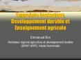 Empreinte cologique, Dveloppement durable et Enseignement agricole PowerPoint PPT Presentation
