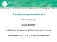 lapcheaux approximations de p PowerPoint PPT Presentation