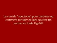 La corrida 