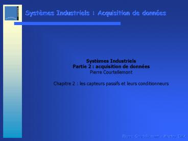 Prsentation PowerPoint