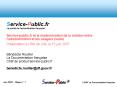 ServicePublic'fr Le portail de ladministration franaise PowerPoint PPT Presentation