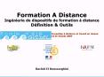 Formation A Distance Ing PowerPoint PPT Presentation