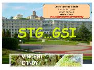 Pourquoi choisir la Terminale STG GSI
