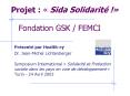 Fondation GSK FEMCI PowerPoint PPT Presentation