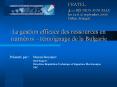 La gestion efficace des ressources en numros tmoignage de la Bulgarie PowerPoint PPT Presentation