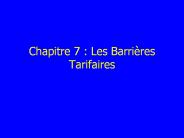 Chapitre 7 : Les Barri