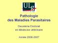 Pathologie des Maladies Parasitaires PowerPoint PPT Presentation