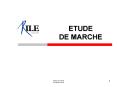 Etude de march PowerPoint PPT Presentation
