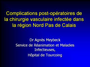 Complications post-op