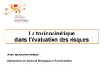 La toxicocintique dans lvaluation des risques PowerPoint PPT Presentation