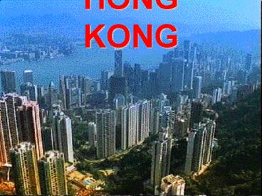 HONG KONG
