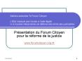 Ateliers sectoriels 7e Forum Citoyen LEtat nassure pas laccs laide lgale ni dautres mcanismes de dfe PowerPoint PPT Presentation