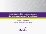 Alain Clment Comit Rgional SNIA France