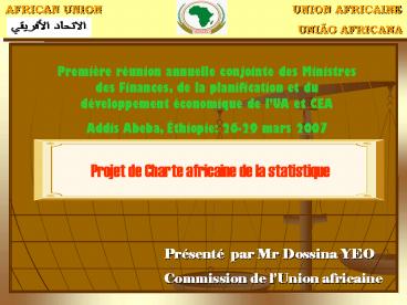 AFRICAN UNION UNION AFRICAINE