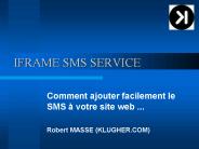 IFRAME SMS SERVICE