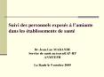 Suivi des personnels exposs lamiante dans les tablissements de sant PowerPoint PPT Presentation