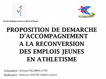 PROPOSITION DE DEMARCHE DACCOMPAGNEMENT