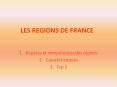 LES REGIONS DE FRANCE PowerPoint PPT Presentation