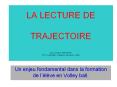 LA LECTURE DE  TRAJECTOIRE  Jean-Charles THEVENOT FPC Volley Ball, Acad PowerPoint PPT Presentation