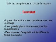Suivi des comp